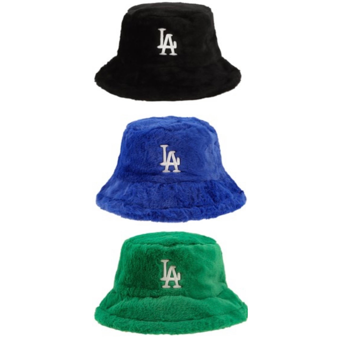 LA Fuzzy Bucket Hat