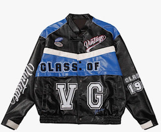 The Real OG Varsity Jacket - Blue/combo