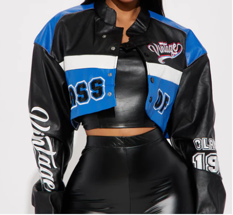 The Real OG Varsity Jacket - Blue/combo